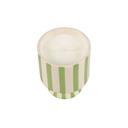  13 oz Green Stripe Pedestal Ceramic Candle – Cavana