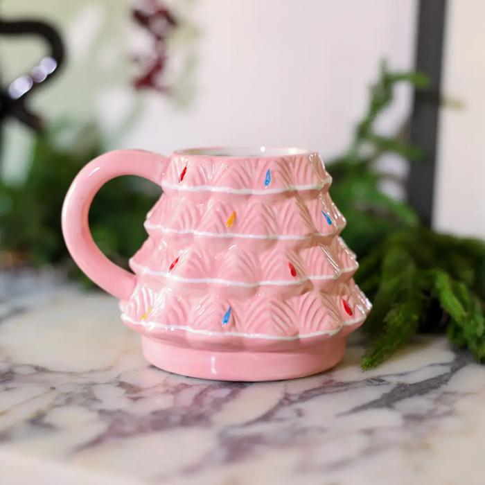 18 OZ Xmas Tree Ceramic Mug