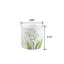  11 oz Lily of the Valley Ceramic Candle – Forest Flowers