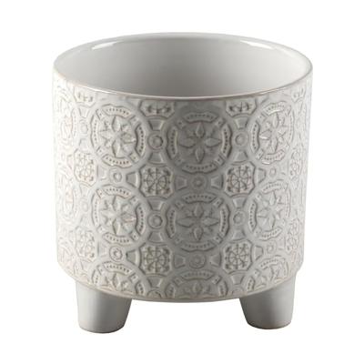 6" Cathedral Footed Planter 