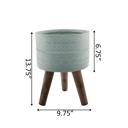  10" Tribal Fiberglass Planter