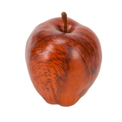 Artificial Wood Tone Apple (C07)