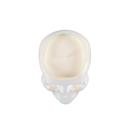  3.5"D Iridescent Glass Skull Candle - (9 oz)