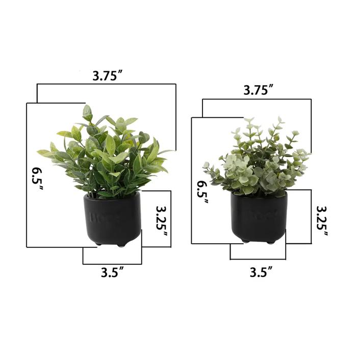 Mini BOO! Ceramic Planters 