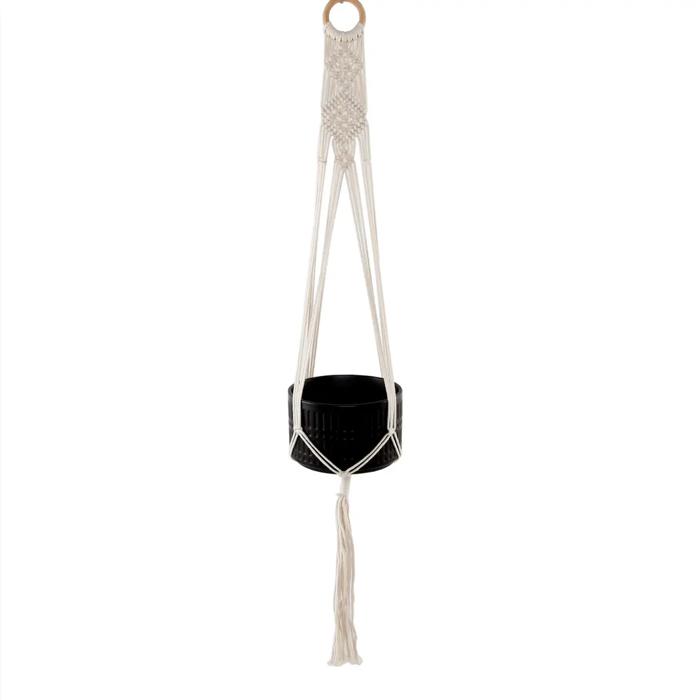43"H Hanging Macramé