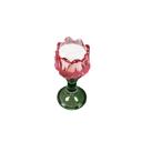  6.25" Wine Glass Candle-Vanilla Cloud