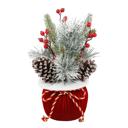  12.5" Xmas Tree in Gift Bag
