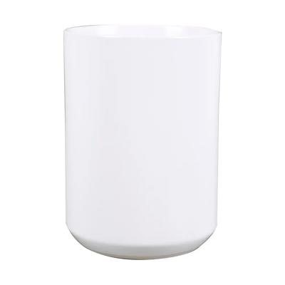 6.25" Matte White Ceramic Vas