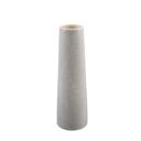  14" Leather Finish Ceramic Vase