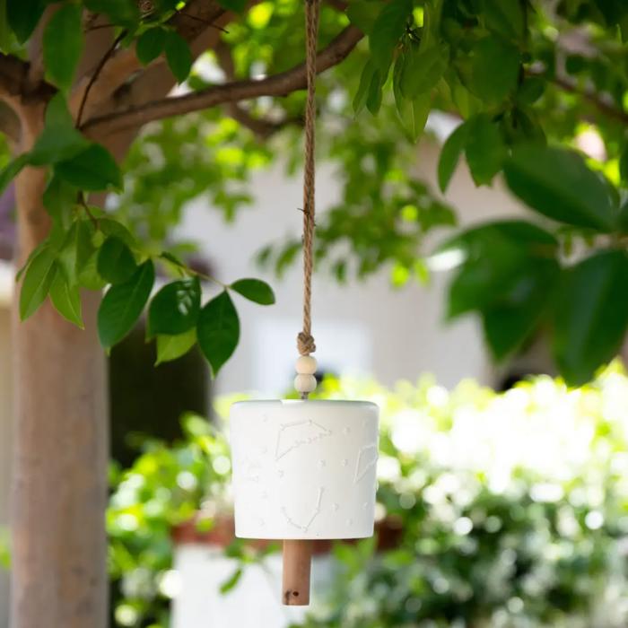 Matte White Constellation Welcome Bell 