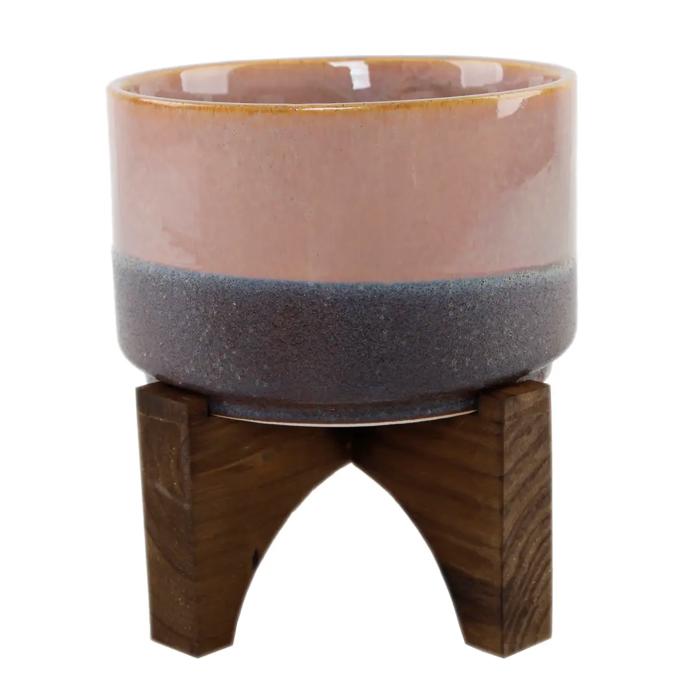 7" Lava Ceramic Planter