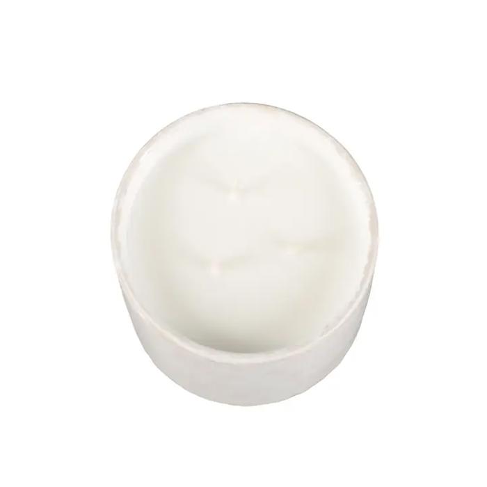 14 oz Floral Print Ceramic Cylinder Candle – Midnight Peony