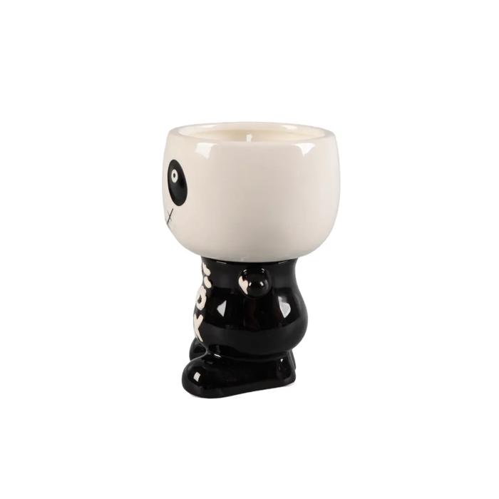 3.38"D Skeleton Kid - Pumpkin Patch (5 oz)