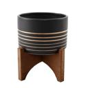  4.75" Gold Line Planter