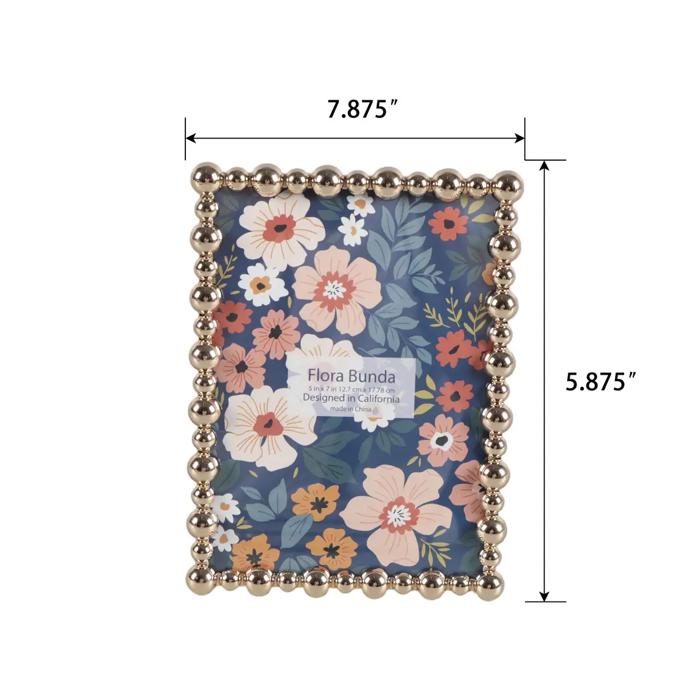 5x7 Gold Zinc Alloy Frame
