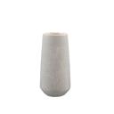  8"H Leather Finish Ceramic Vase