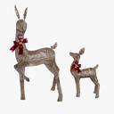  2-Piece 3D Deer Set