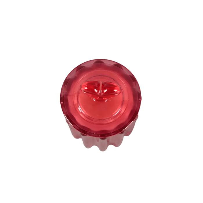 6.5"H Glass Candle w/Lid (9.2 oz) - Fresh Blooms
