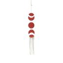  Red Moon Phase Wind Chime 