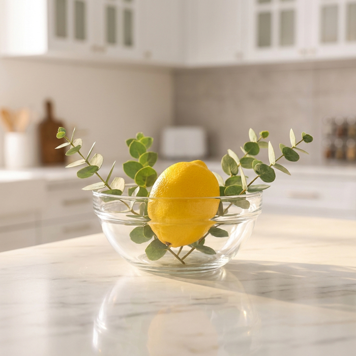 Faux Lemon Decorative Fruit