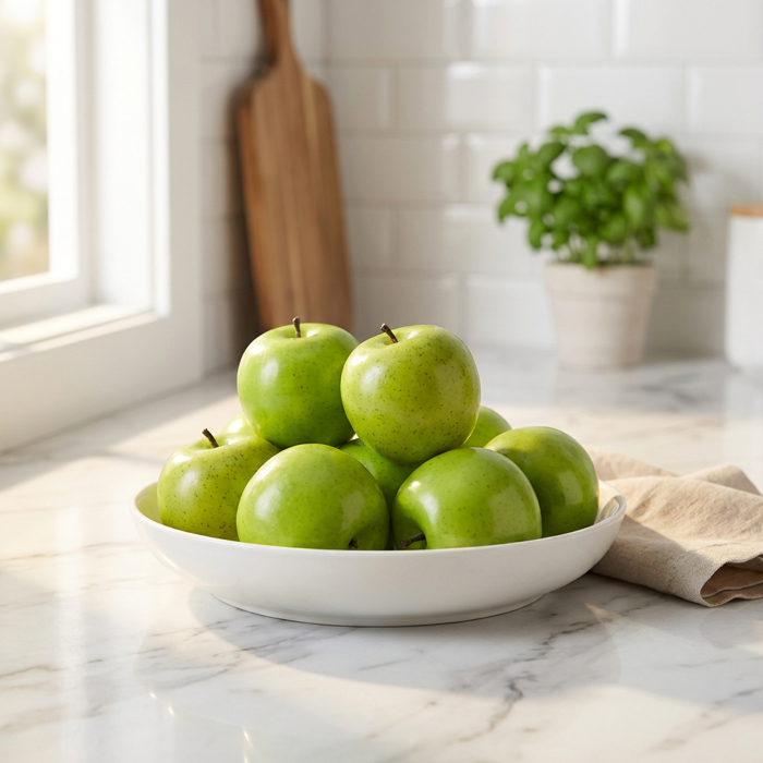 Artificial 8 PCs Apple in Box