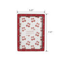  5x7 Red Zinc Alloy Frame