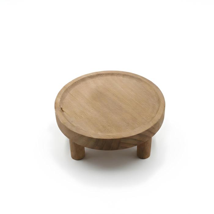 Wooden Riser for Display and Décor – Natural Wood