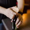  Football is my Favorite Season - Magnetic Wood Bottle Opener