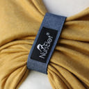 Denim NursElet - Nursing Bracelet, Hands-Free Shirt Holder Becomes Your Breastfeeding Reminder Bracelet - TWO NursElets