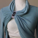 Floral NursElet - Nursing Bracelet, Hands-Free Shirt Holder Becomes Your Breastfeeding Reminder Bracelet - TWO NursElets