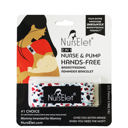Floral NursElet - Nursing Bracelet, Hands-Free Shirt Holder Becomes Your Breastfeeding Reminder Bracelet - TWO NursElets
