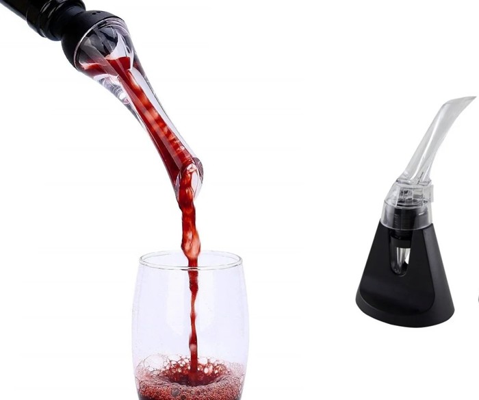 Premium Wine Aerator Pourer And Decanter Spout (1-Pack or 2-Pack)