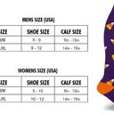 Style 2 S-M Men's & Womenswear Knee High Compression Halloween Spooky Socks | 3-Pairs