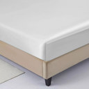 White King 4-Piece Soft & Silk feel Satin Sheet Set with 2 Pillowcases