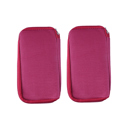 Red Travel Wallet Passport Holder and Organizer | Set of 2