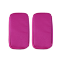 Hot Pink Travel Wallet Passport Holder and Organizer | Set of 2