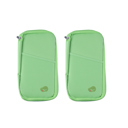 Green Travel Wallet Passport Holder and Organizer | Set of 2