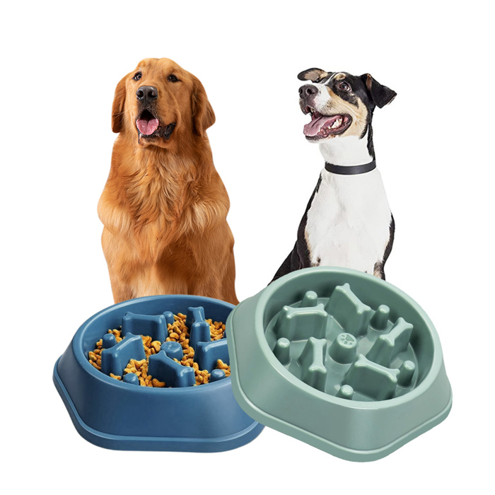 Anti-Choking Slow Feeder Dog Food Treats Bowl