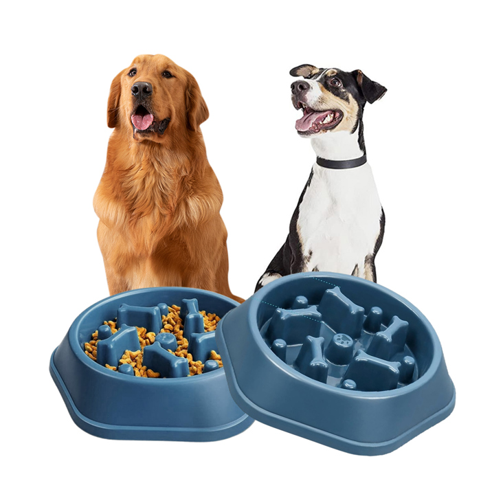 Anti-Choking Slow Feeder Dog Food Treats Bowl