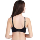 Black Large Seamless Ultra Comfort Maternity Nursing Bra | 3 Colors