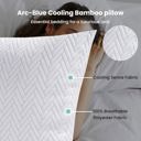 White Queen 2-Pack | Soft & Plush Fiber Fill Adjustable Cooling Sleeping Pillow