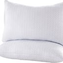 White Queen 2-Pack | Soft & Plush Fiber Fill Adjustable Cooling Sleeping Pillow