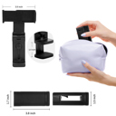 Black 360 degrees universal phone mount for Car and Travelling