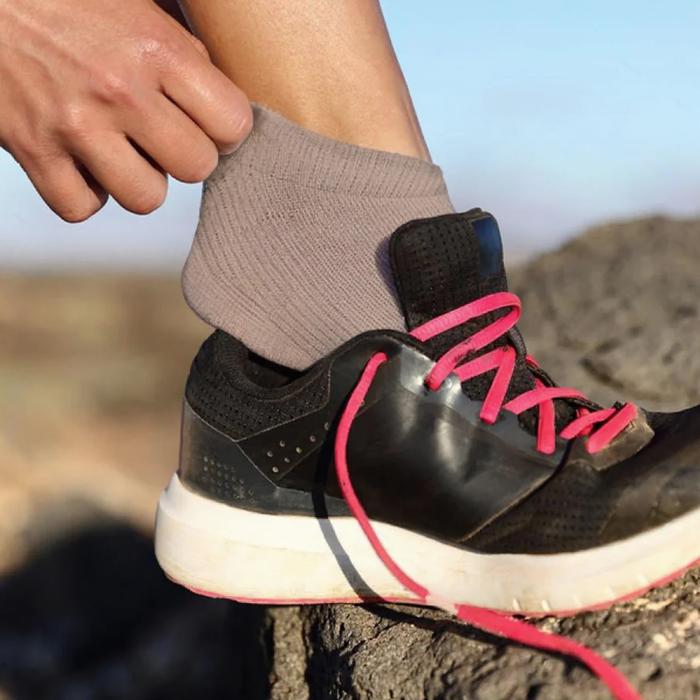 3-Pair Copper Compression Ankle Socks for Men & Women