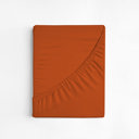 Autumn Orange King Hotel Luxury 2000 Series 6-Piece Rayon from Bamboo Cooling Bed Sheet Set