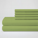 Mint Queen Hotel Luxury 2000 Series 6-Piece Rayon from Bamboo Cooling Bed Sheet Set