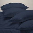 Navy California King Hotel Luxury 2000 Series 6-Piece Rayon from Bamboo Cooling Bed Sheet Set