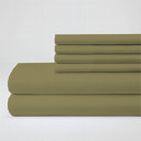Sage Full/Double Hotel Luxury 2000 Series 6-Piece Rayon from Bamboo Cooling Bed Sheet Set