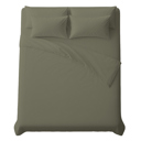 Dove grey California King Ultra-Soft 6-Piece Microfiber Sheet Set – Lightweight, Wrinkle-Free, Deep Pocket Bedding for All Bed Sizes