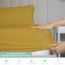 Honey Queen Ultra-Soft 6-Piece Microfiber Sheet Set – Lightweight, Wrinkle-Free, Deep Pocket Bedding for All Bed Sizes